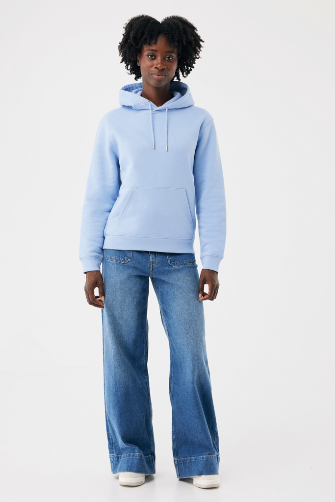 sky blue Sudadera con capucha de algodón reciclado Joshua IQONIQ