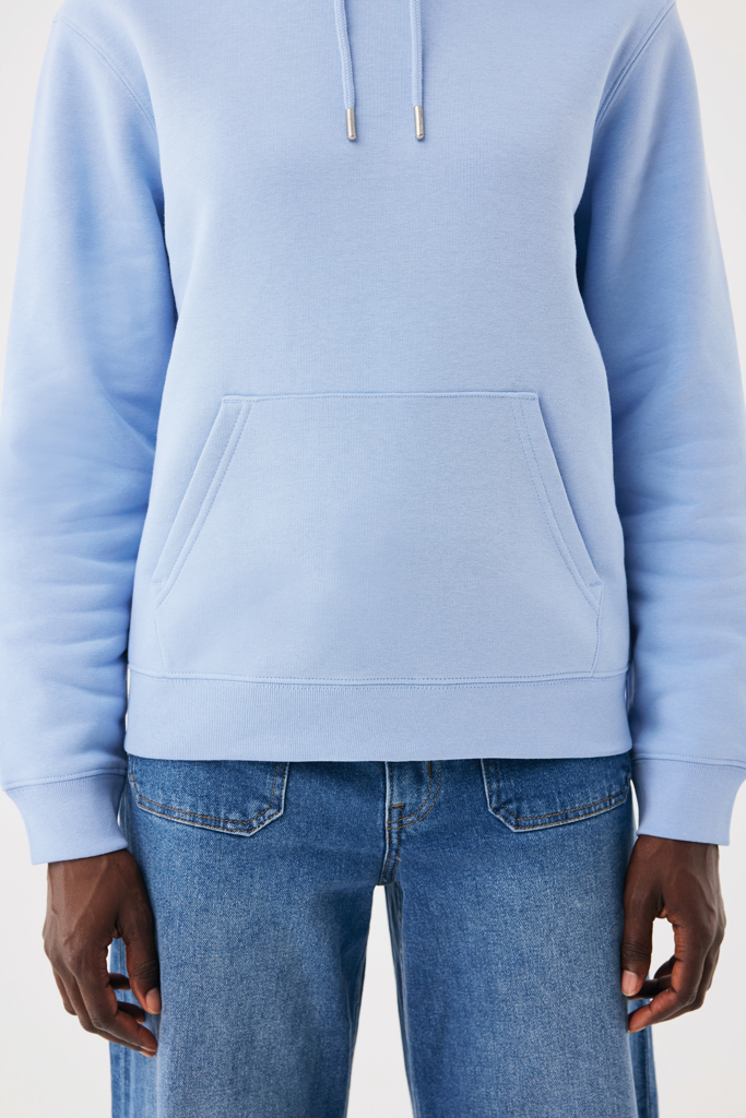 sky blue Sudadera con capucha de algodón reciclado Joshua IQONIQ