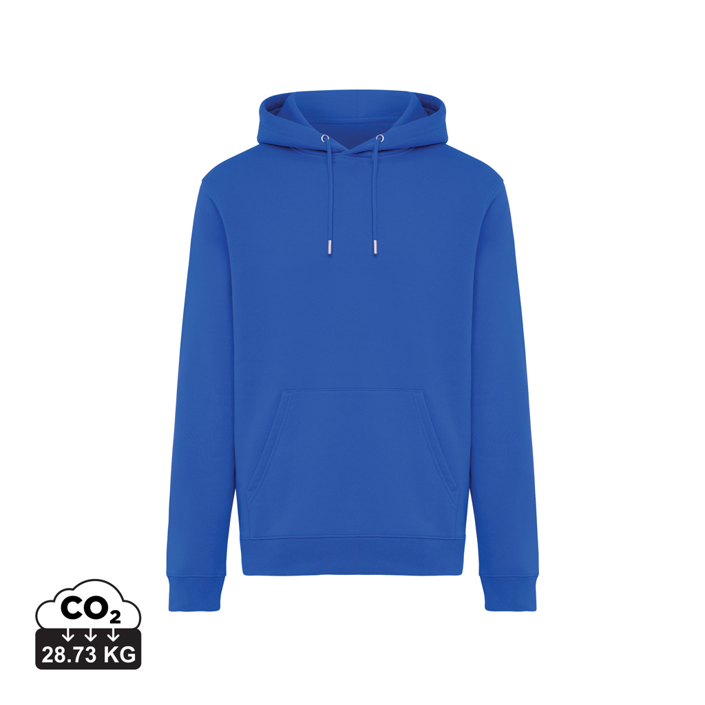 azul real Sudadera con capucha de algodón reciclado Joshua IQONIQ