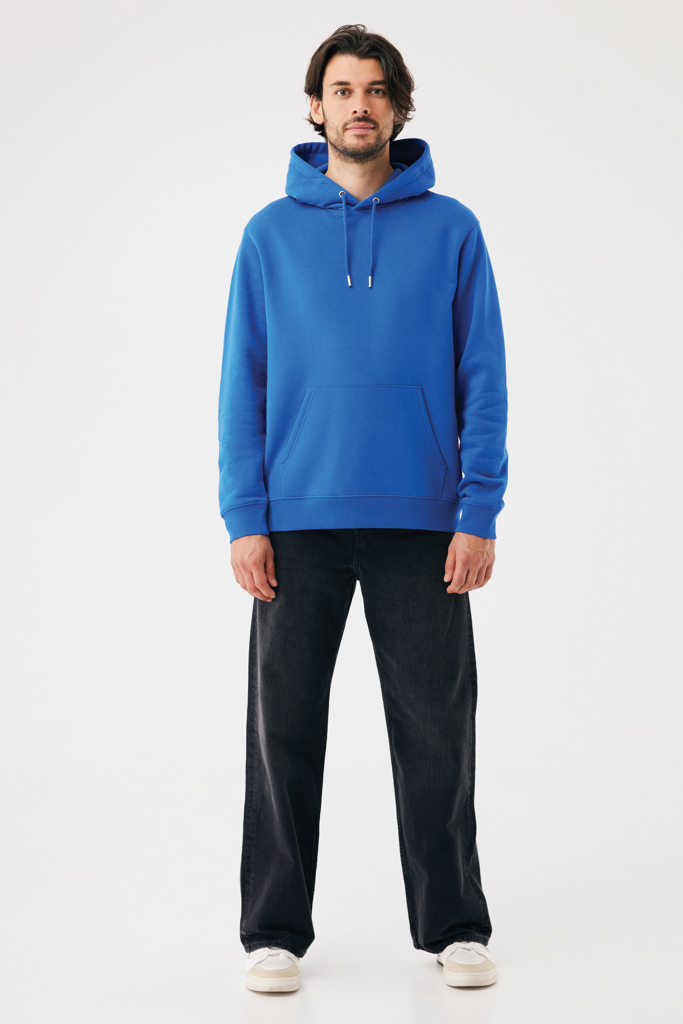 azul real Sudadera con capucha de algodón reciclado Joshua IQONIQ