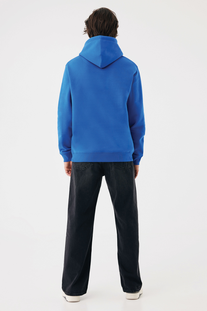 azul real Sudadera con capucha de algodón reciclado Joshua IQONIQ