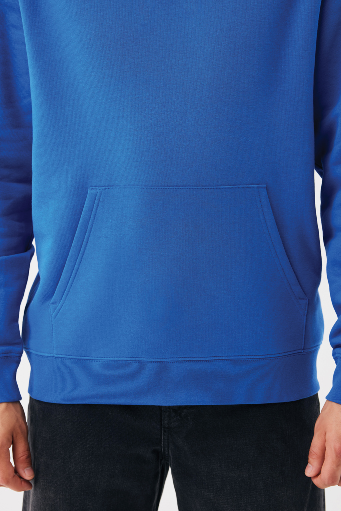 azul real Sudadera con capucha de algodón reciclado Joshua IQONIQ