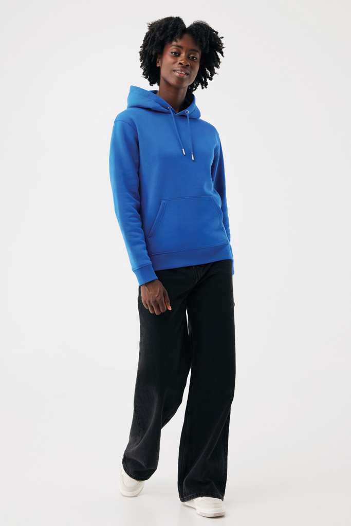 azul real Sudadera con capucha de algodón reciclado Joshua IQONIQ