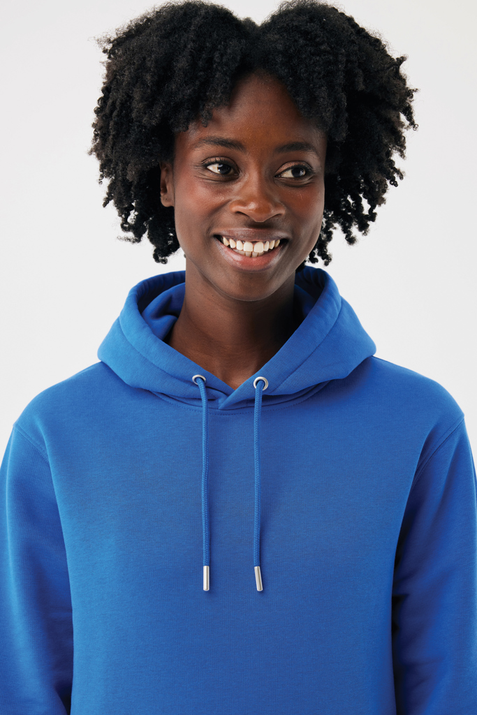 azul real Sudadera con capucha de algodón reciclado Joshua IQONIQ