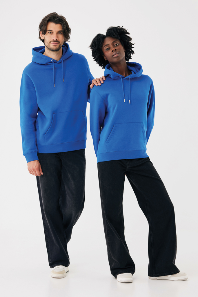 azul real Sudadera con capucha de algodón reciclado Joshua IQONIQ