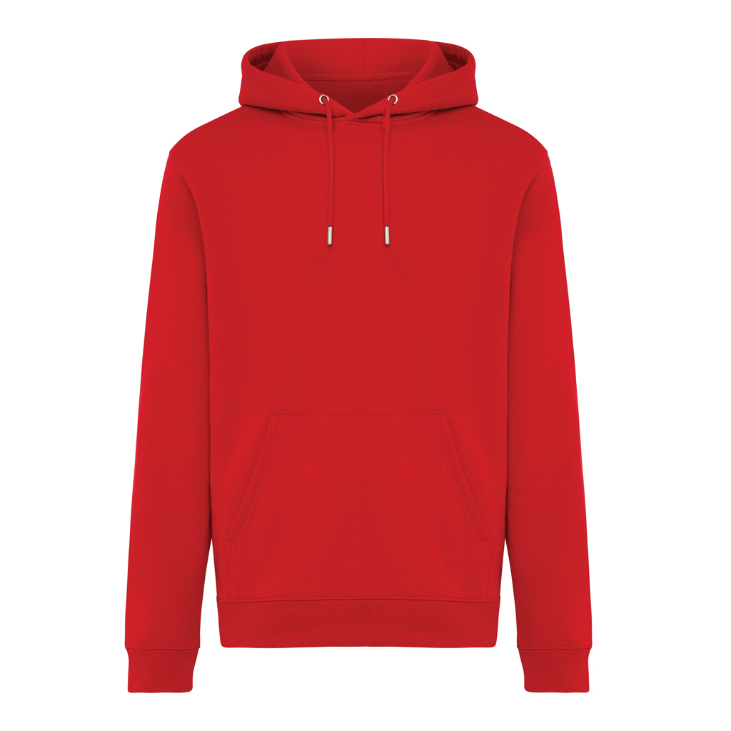rojo Sudadera con capucha de algodón reciclado Joshua IQONIQ