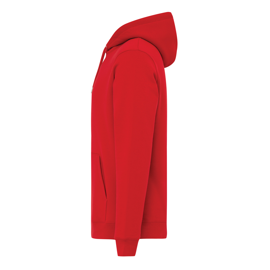 rojo Sudadera con capucha de algodón reciclado Joshua IQONIQ