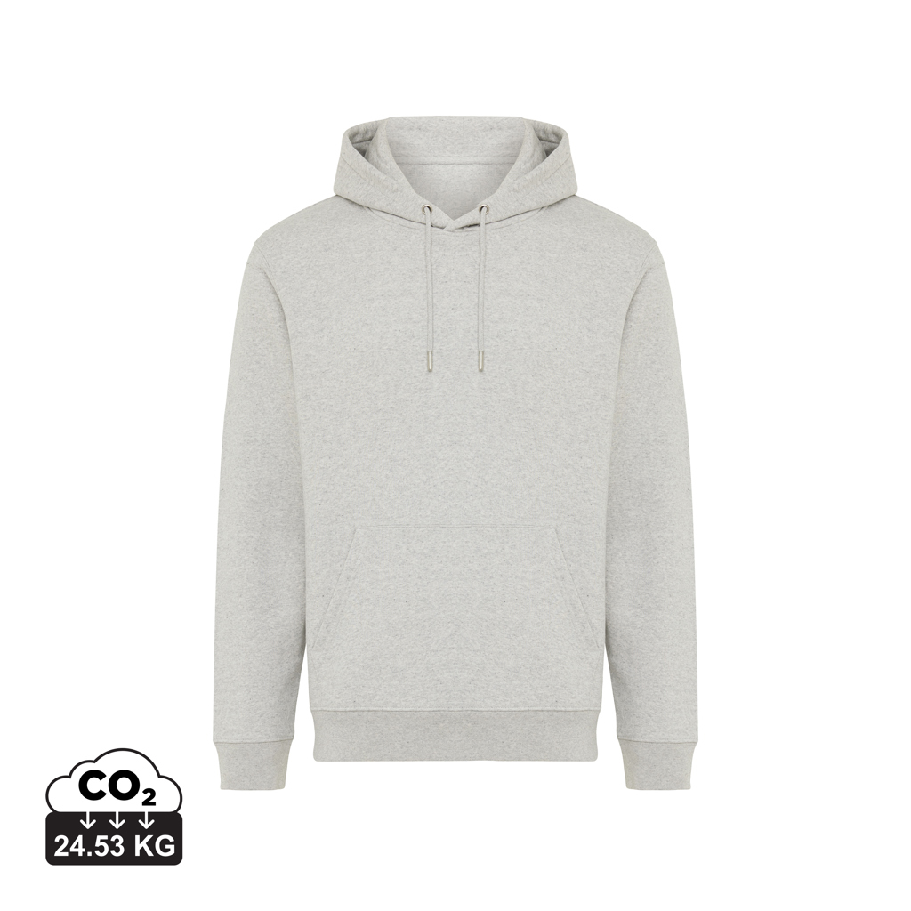 light heather grey Sudadera con capucha de algodón reciclado Joshua IQONIQ