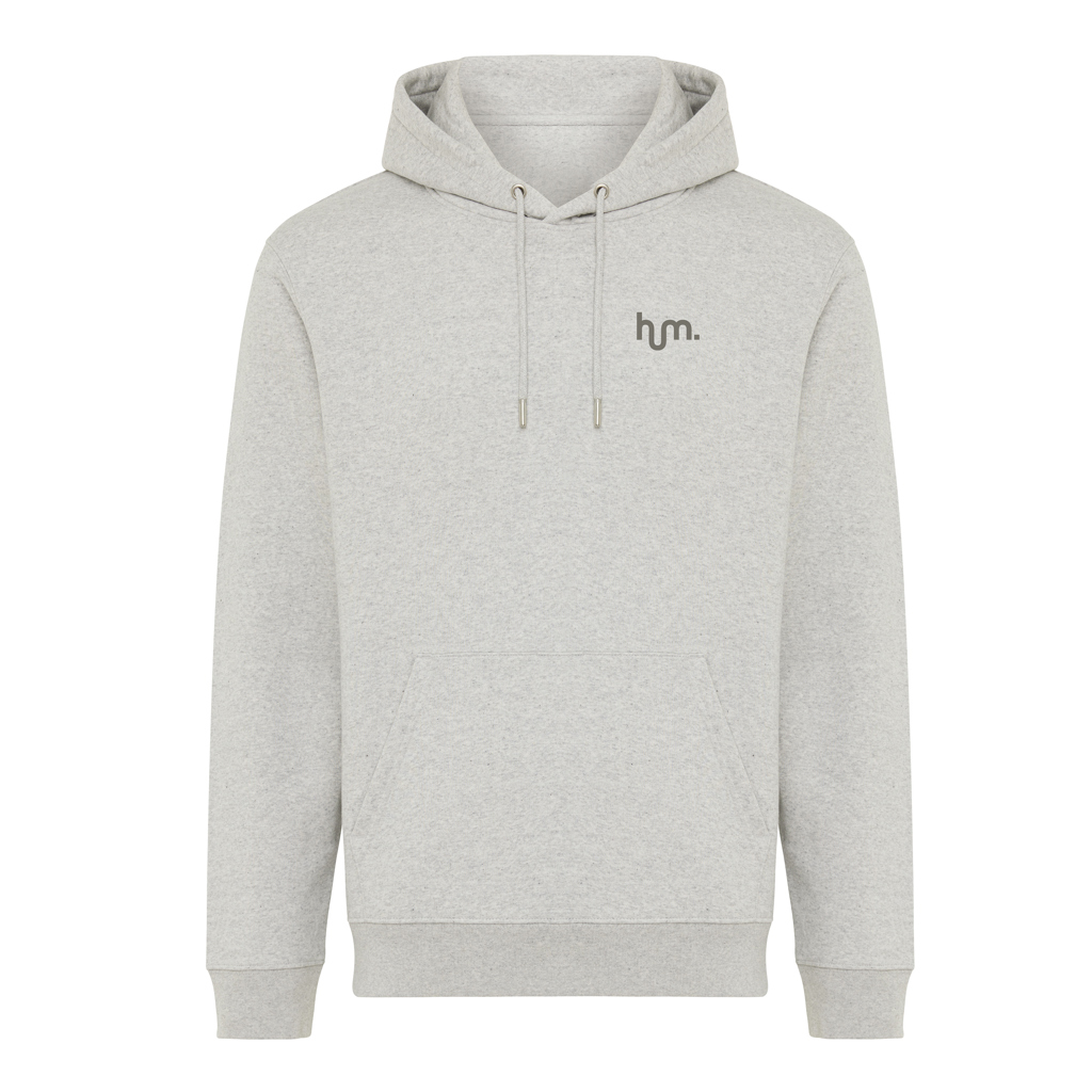 light heather grey Sudadera con capucha de algodón reciclado Joshua IQONIQ