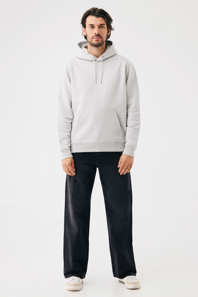 light heather grey Sudadera con capucha de algodón reciclado Joshua IQONIQ