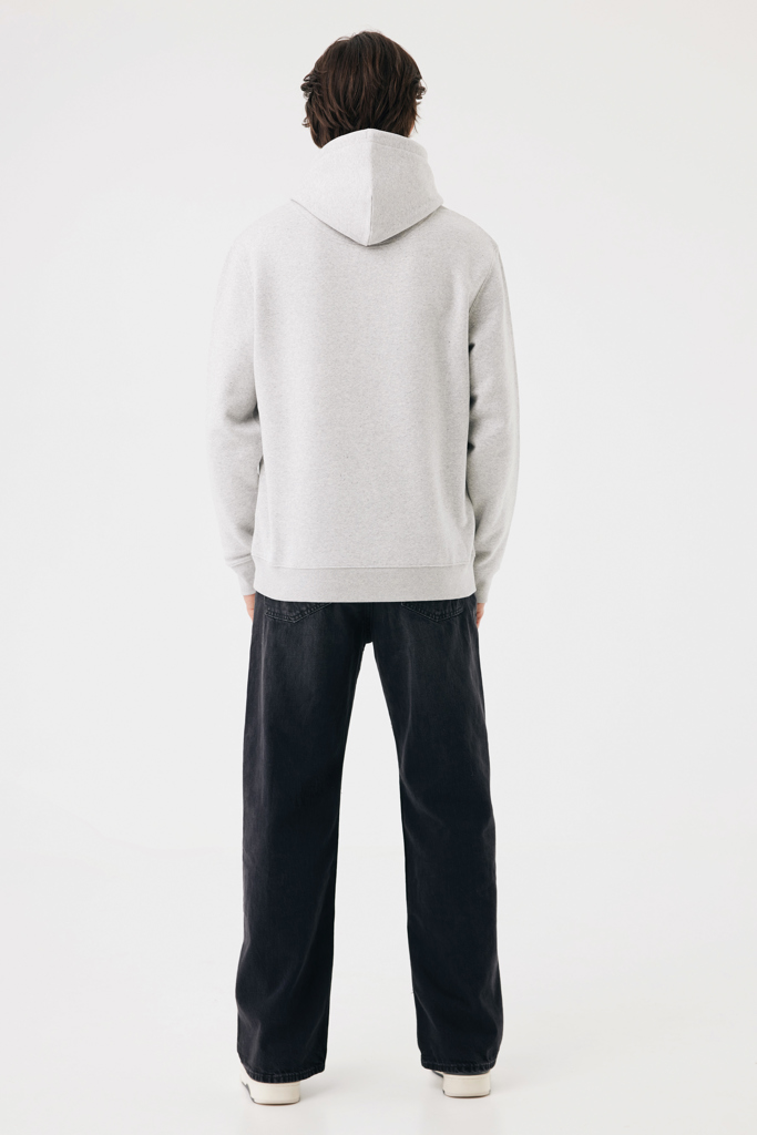 light heather grey Sudadera con capucha de algodón reciclado Joshua IQONIQ