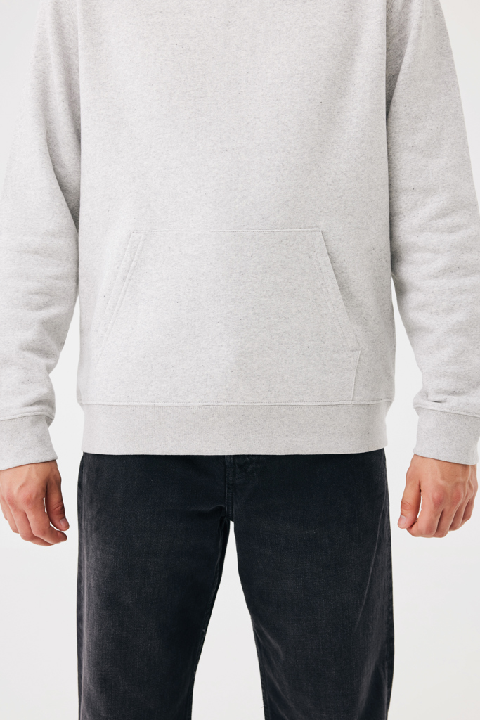 light heather grey Sudadera con capucha de algodón reciclado Joshua IQONIQ
