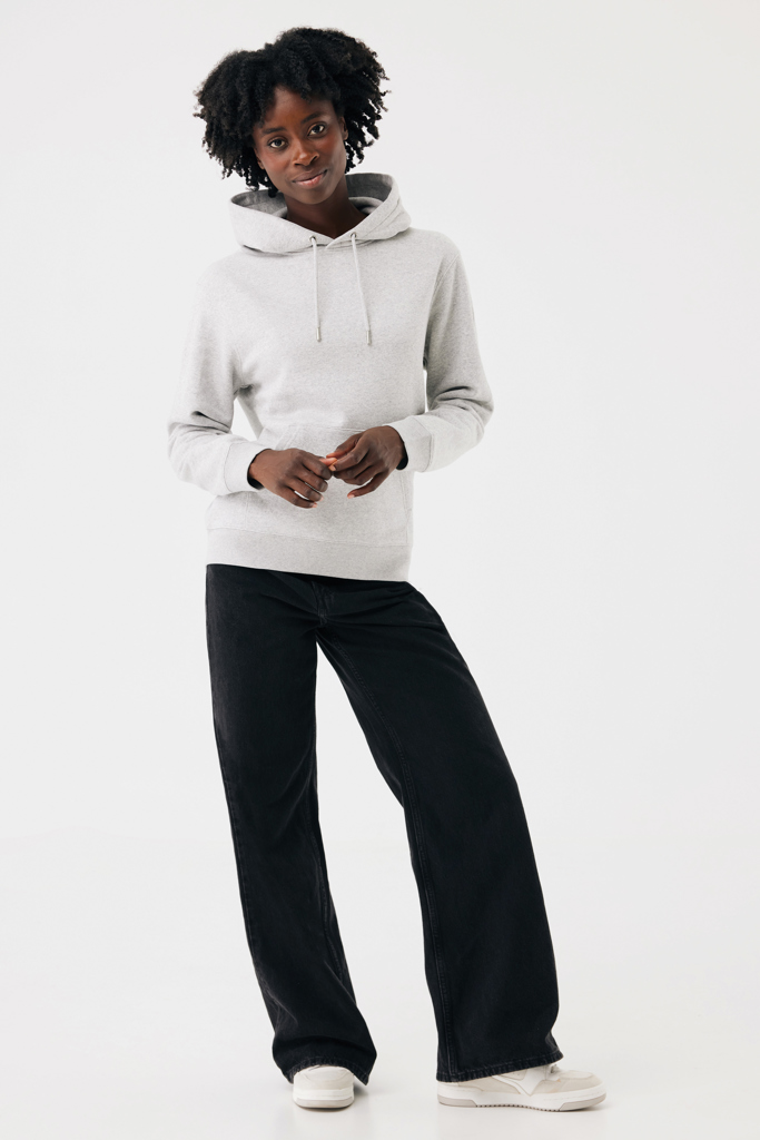 light heather grey Sudadera con capucha de algodón reciclado Joshua IQONIQ