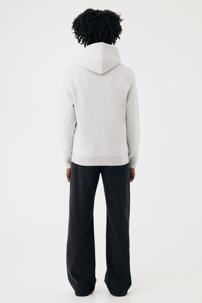 light heather grey Sudadera con capucha de algodón reciclado Joshua IQONIQ