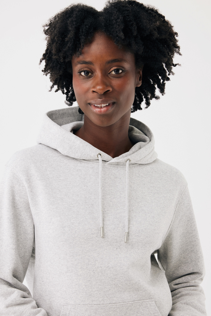 light heather grey Sudadera con capucha de algodón reciclado Joshua IQONIQ