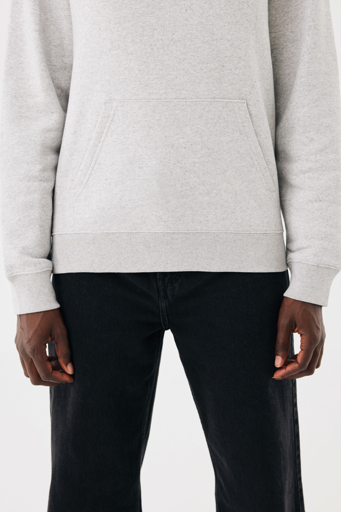 light heather grey Sudadera con capucha de algodón reciclado Joshua IQONIQ