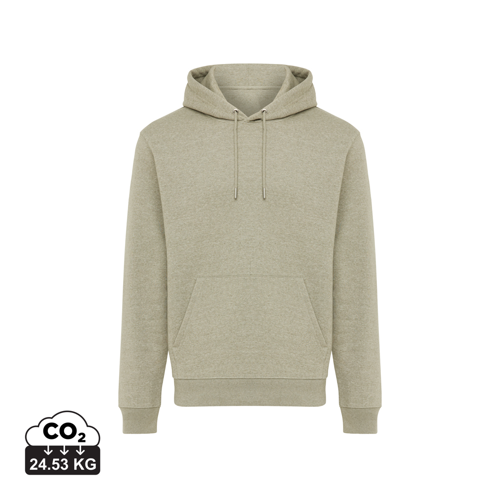light heather green Sudadera con capucha de algodón reciclado Joshua IQONIQ
