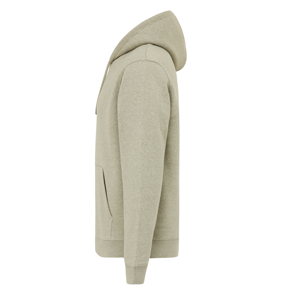 light heather green Sudadera con capucha de algodón reciclado Joshua IQONIQ