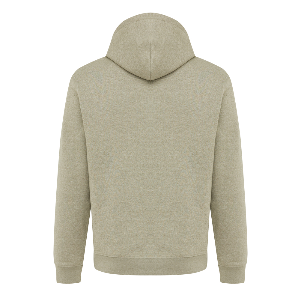 light heather green Sudadera con capucha de algodón reciclado Joshua IQONIQ