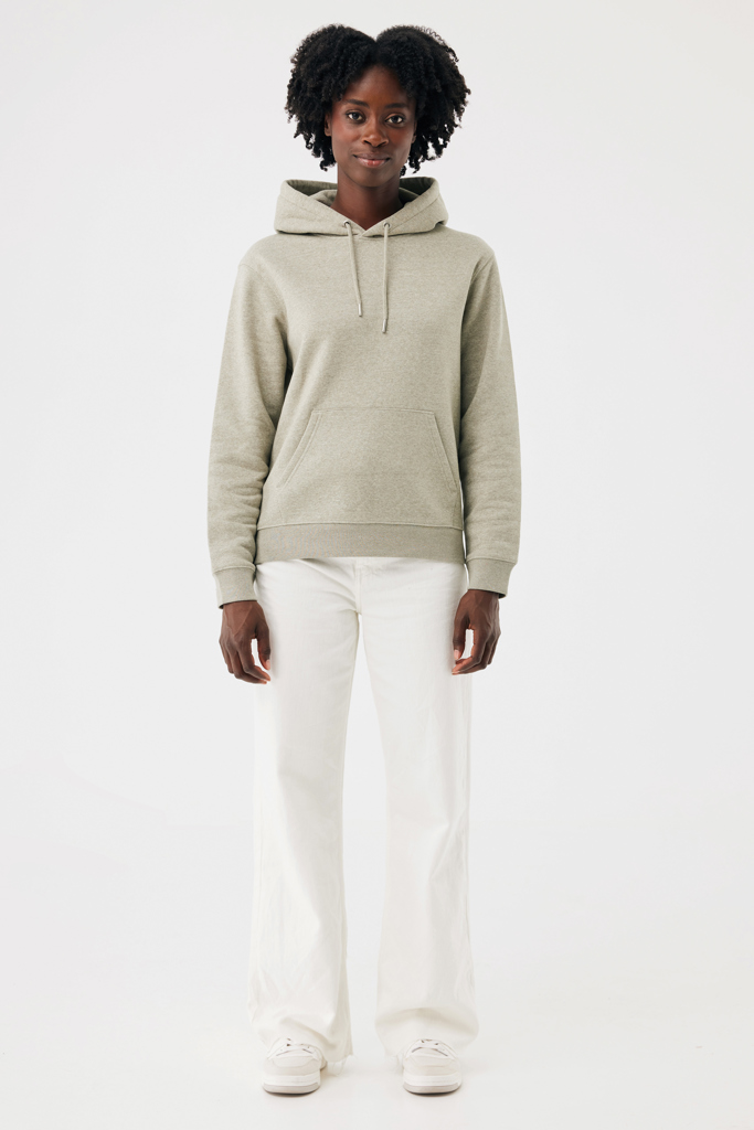 light heather green Sudadera con capucha de algodón reciclado Joshua IQONIQ