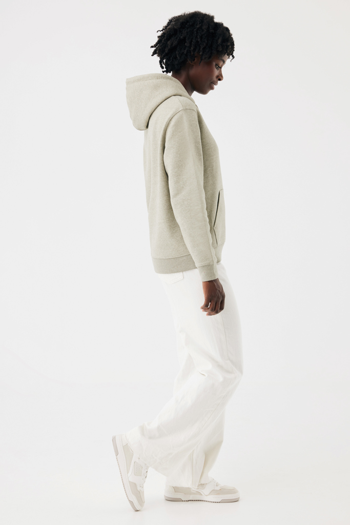 light heather green Sudadera con capucha de algodón reciclado Joshua IQONIQ