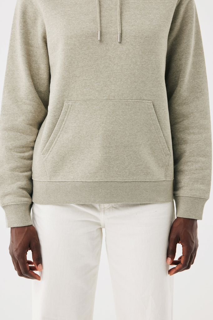 light heather green Sudadera con capucha de algodón reciclado Joshua IQONIQ