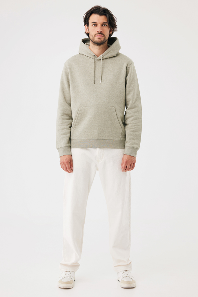 light heather green Sudadera con capucha de algodón reciclado Joshua IQONIQ