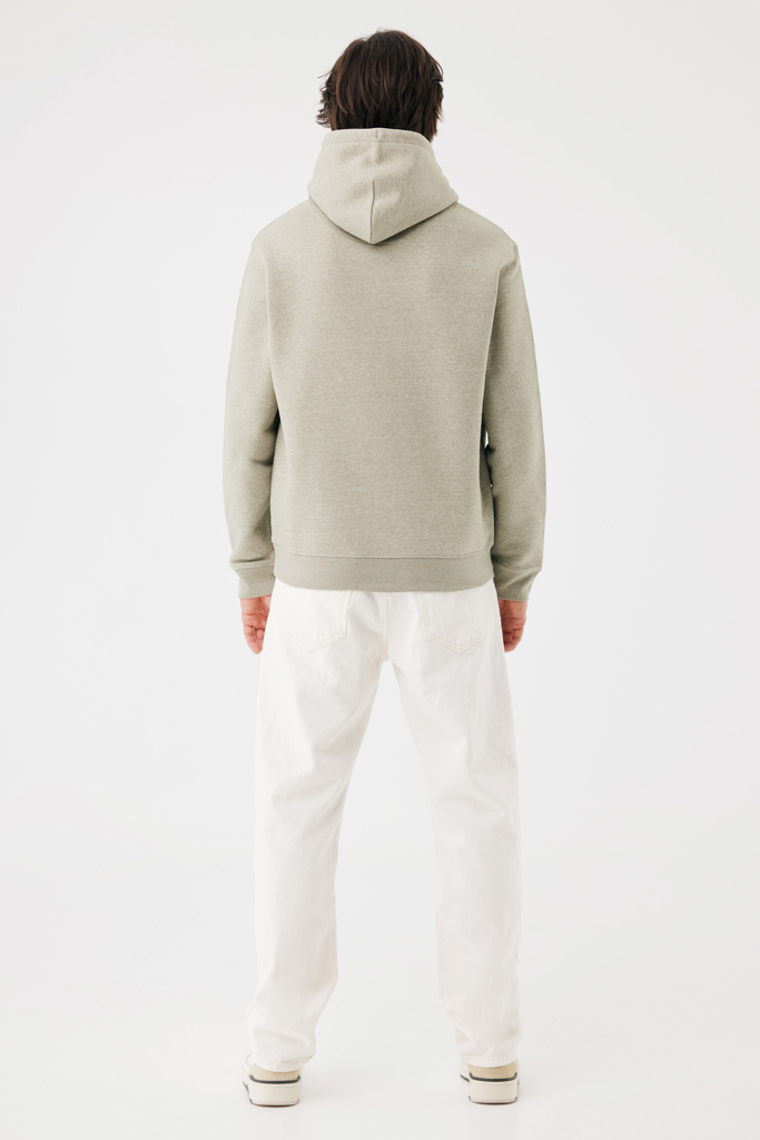 light heather green Sudadera con capucha de algodón reciclado Joshua IQONIQ
