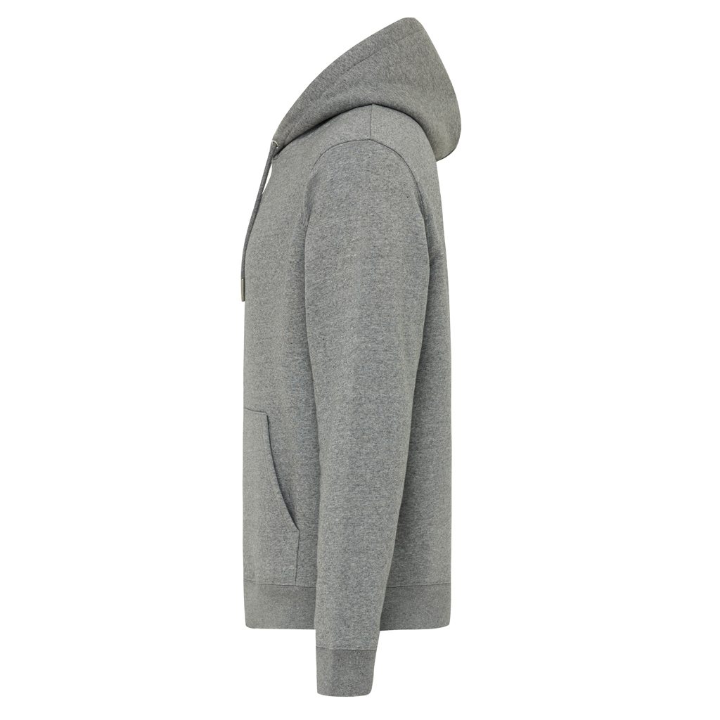 light heather anthracite Sudadera con capucha de algodón reciclado Joshua IQONIQ