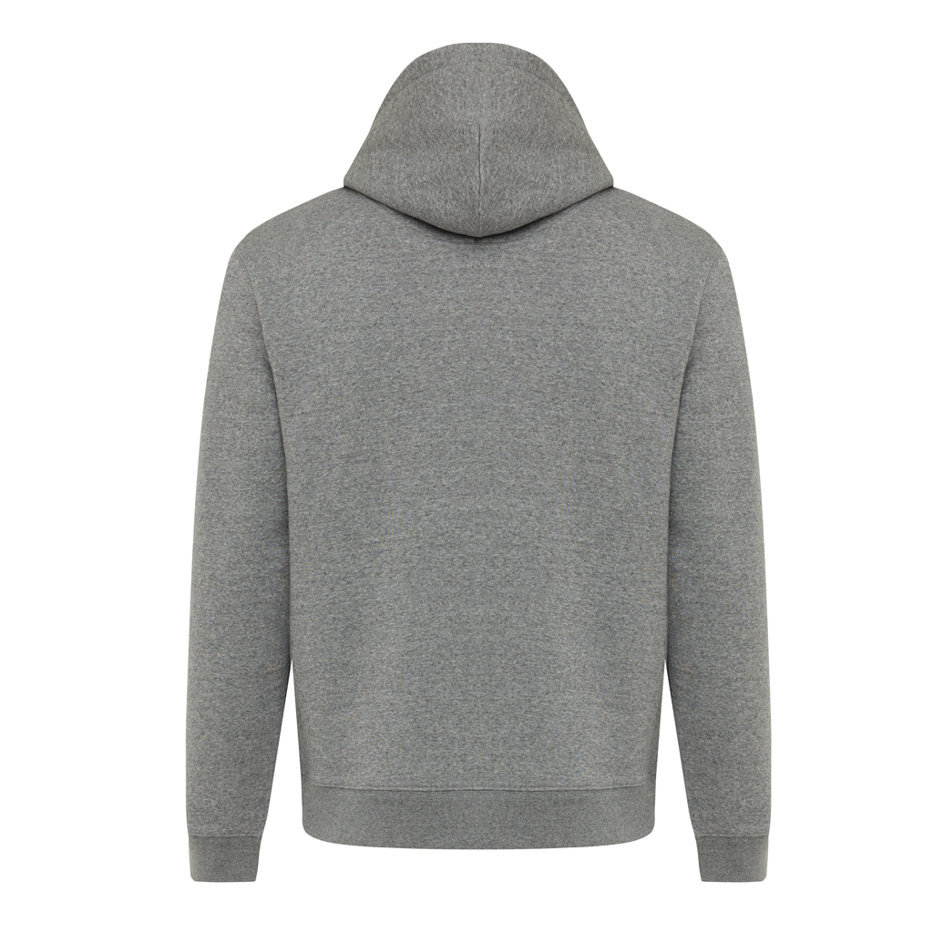 light heather anthracite Sudadera con capucha de algodón reciclado Joshua IQONIQ