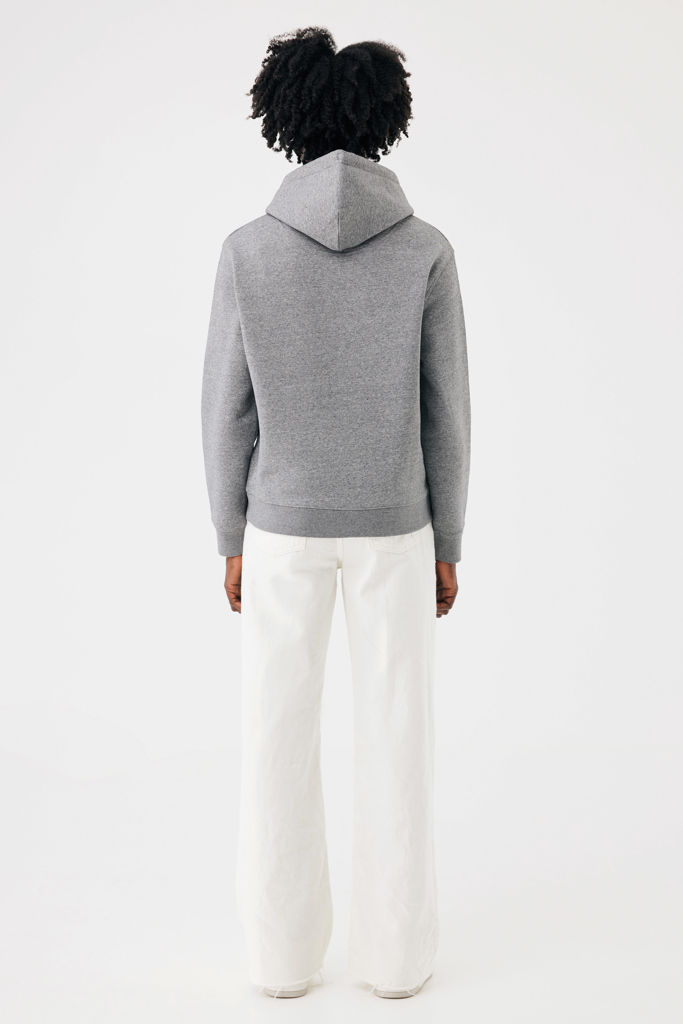 light heather anthracite Sudadera con capucha de algodón reciclado Joshua IQONIQ