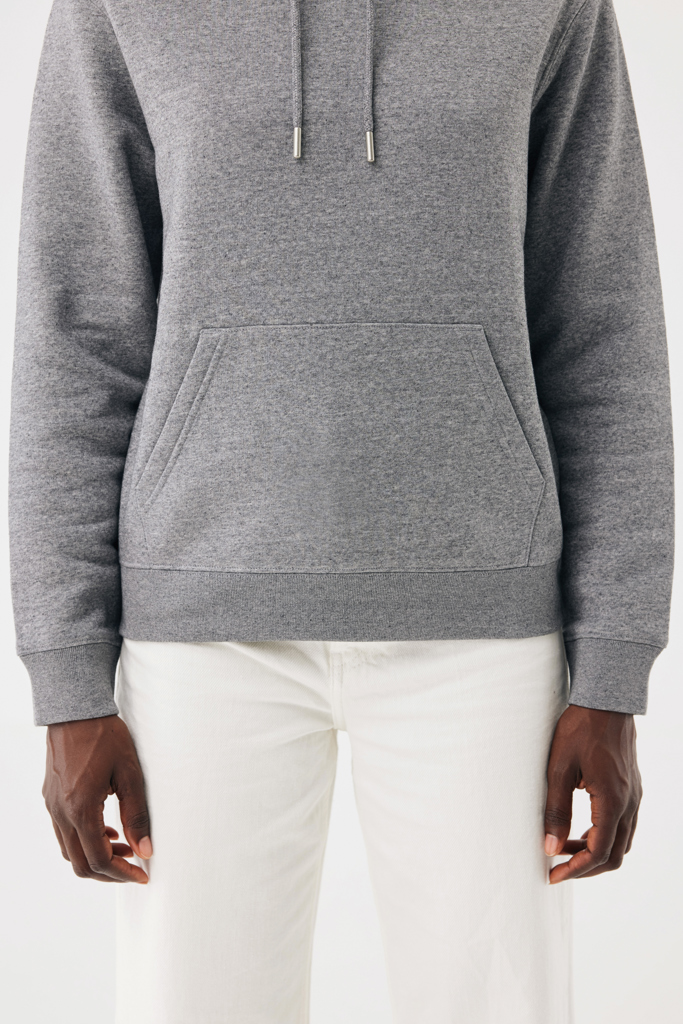 light heather anthracite Sudadera con capucha de algodón reciclado Joshua IQONIQ