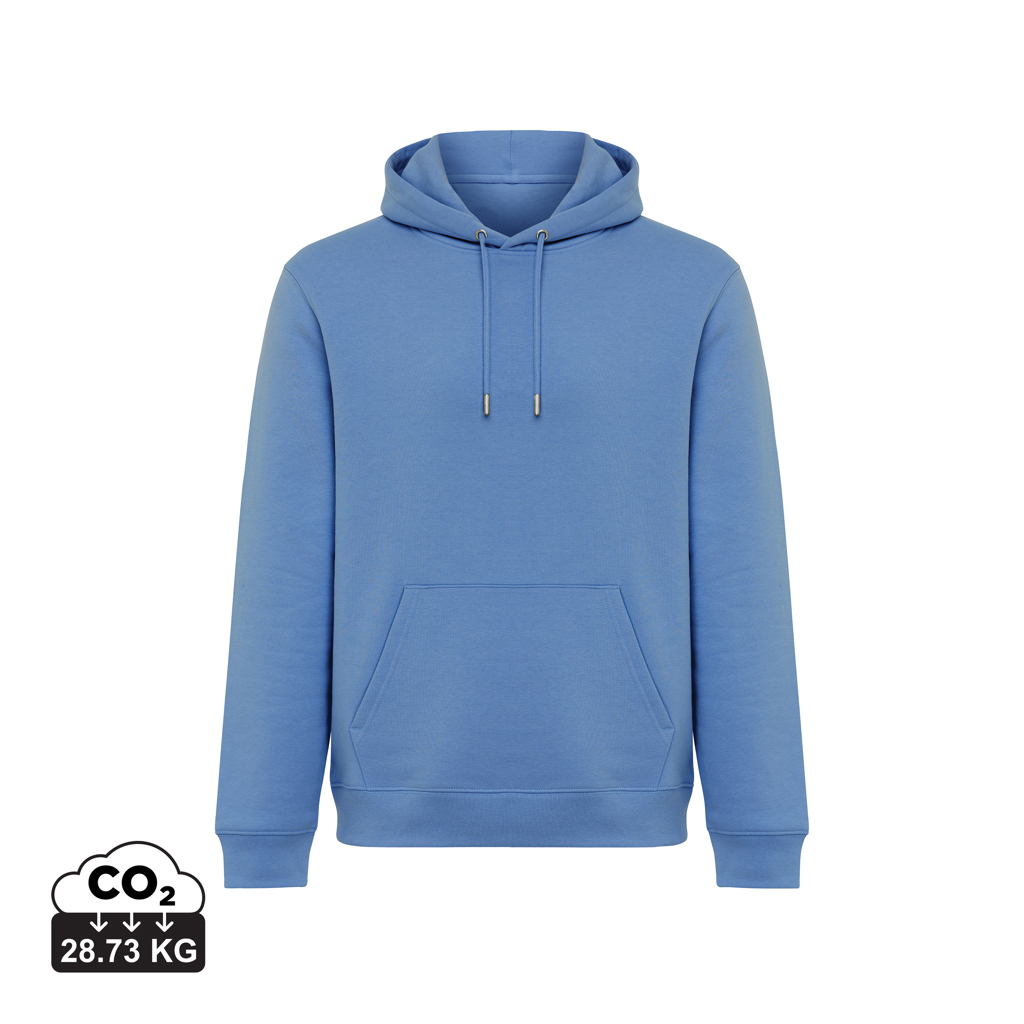 moon blue Sudadera con capucha de algodón reciclado Joshua IQONIQ