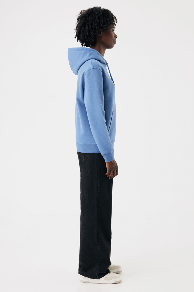 moon blue Sudadera con capucha de algodón reciclado Joshua IQONIQ