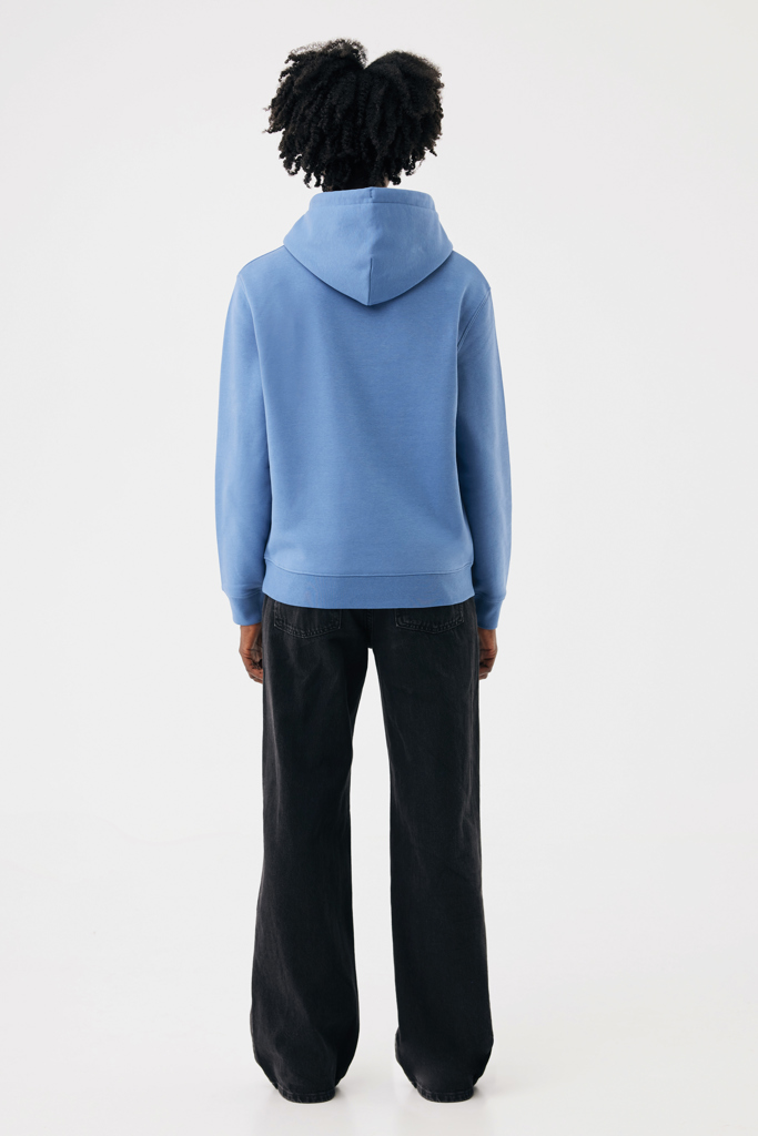 moon blue Sudadera con capucha de algodón reciclado Joshua IQONIQ