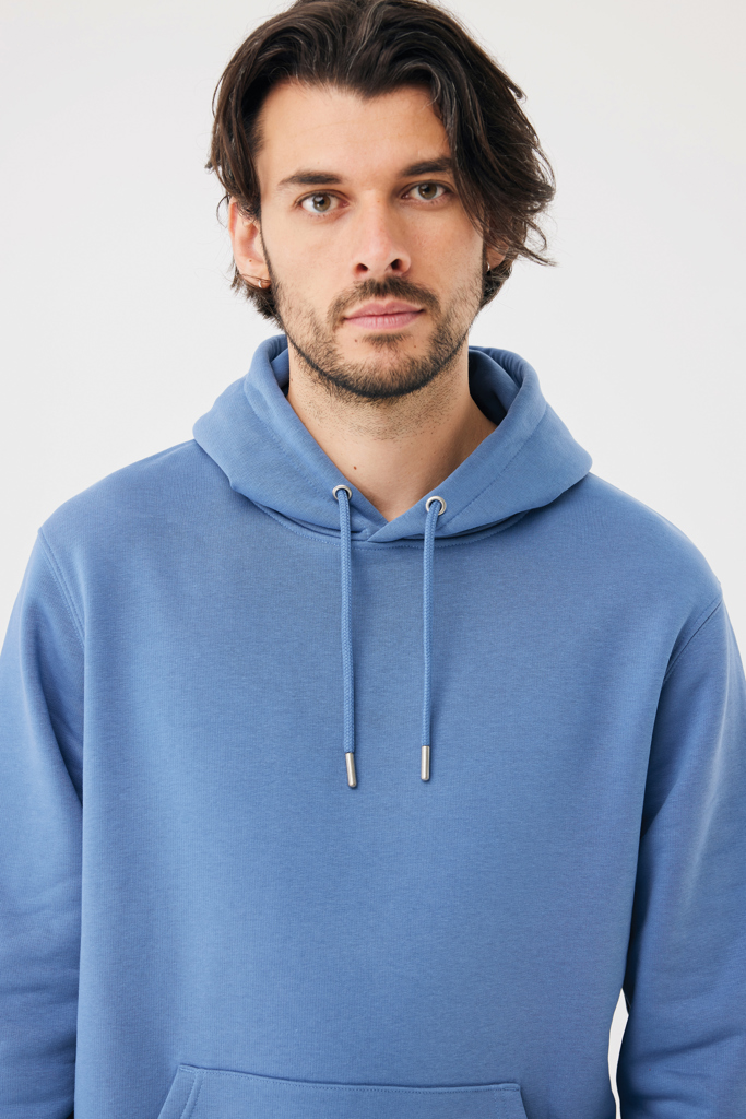 moon blue Sudadera con capucha de algodón reciclado Joshua IQONIQ