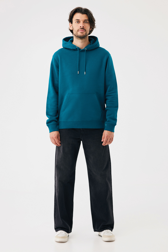 dark teal Sudadera con capucha de algodón reciclado Joshua IQONIQ