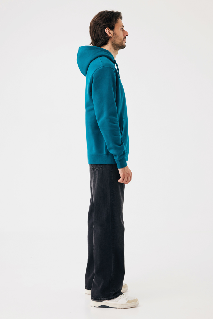 dark teal Sudadera con capucha de algodón reciclado Joshua IQONIQ