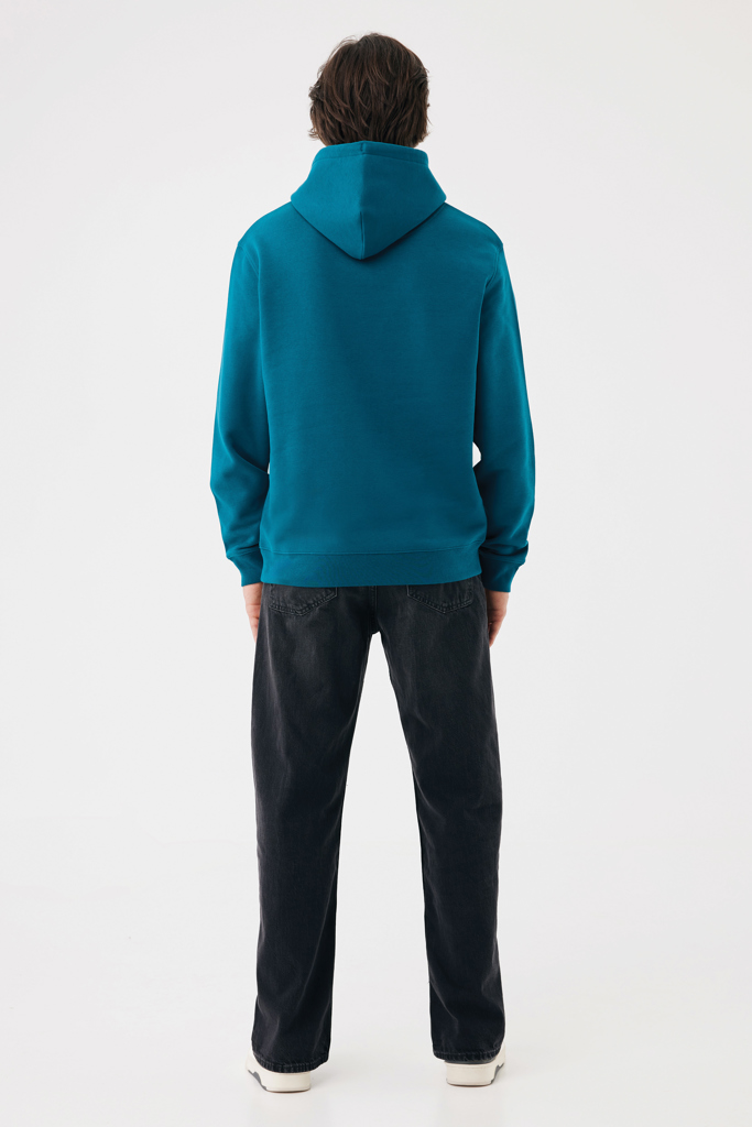 dark teal Sudadera con capucha de algodón reciclado Joshua IQONIQ