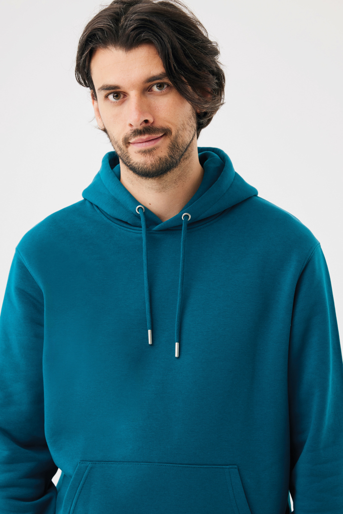 dark teal Sudadera con capucha de algodón reciclado Joshua IQONIQ