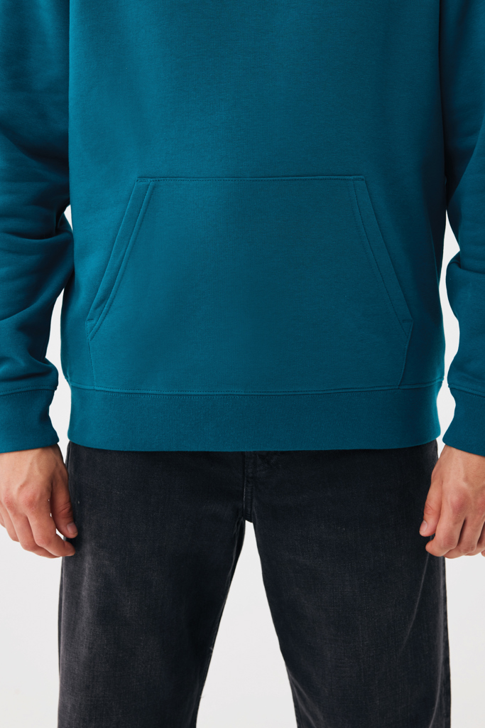 dark teal Sudadera con capucha de algodón reciclado Joshua IQONIQ