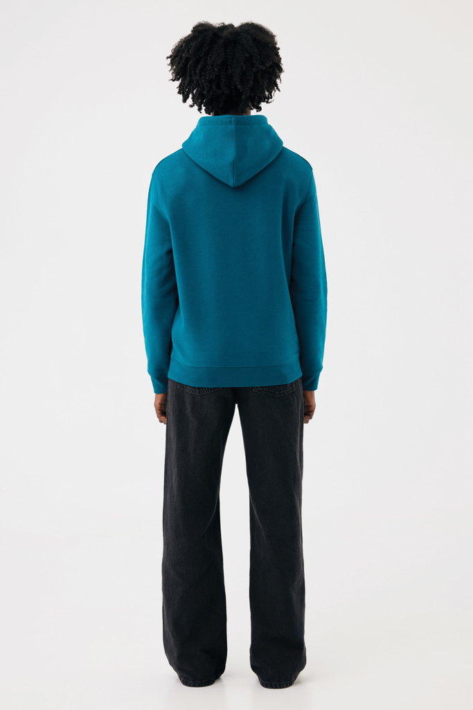 dark teal Sudadera con capucha de algodón reciclado Joshua IQONIQ