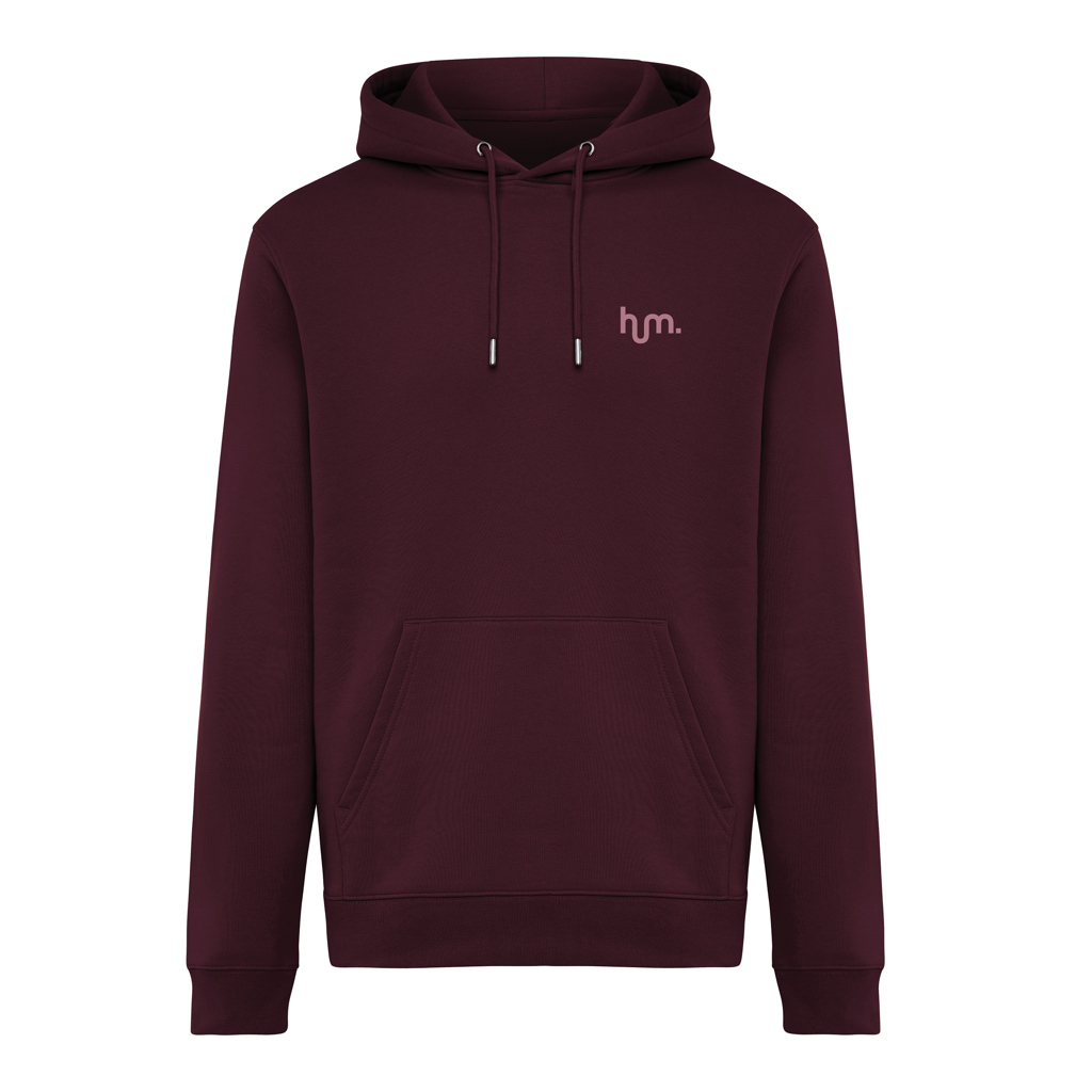 merlot Sudadera con capucha de algodón reciclado Joshua IQONIQ
