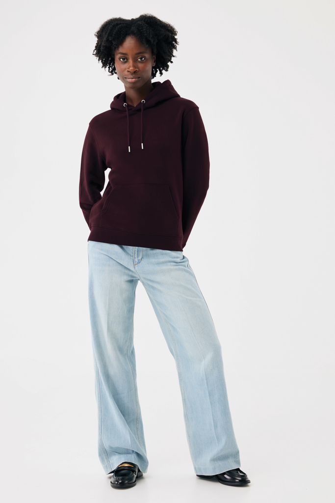 merlot Sudadera con capucha de algodón reciclado Joshua IQONIQ