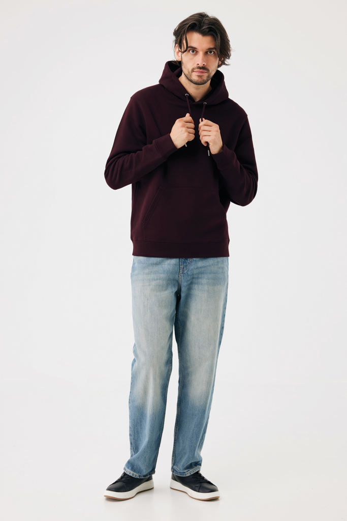 merlot Sudadera con capucha de algodón reciclado Joshua IQONIQ