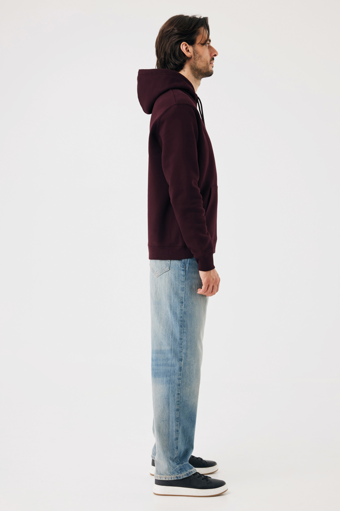 merlot Sudadera con capucha de algodón reciclado Joshua IQONIQ