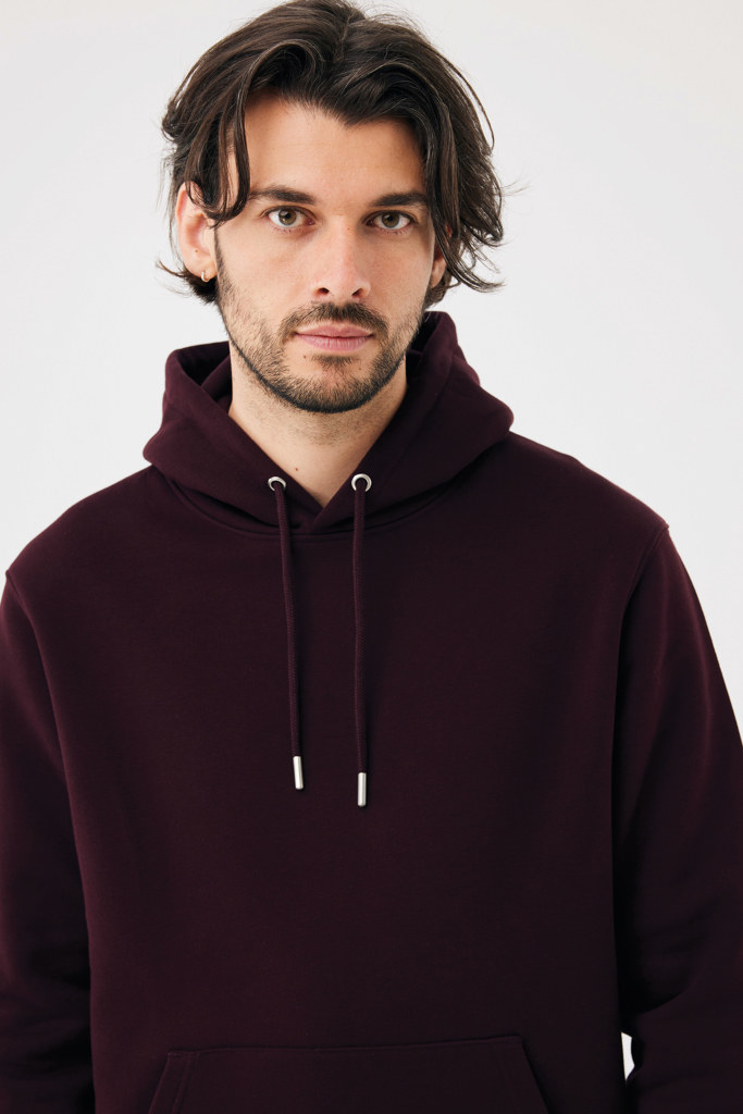merlot Sudadera con capucha de algodón reciclado Joshua IQONIQ