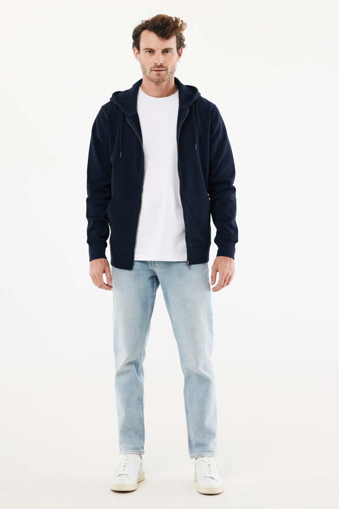 IQONIQ Abisko Sudadera Cremallera/Capucha Algodón Reciclado