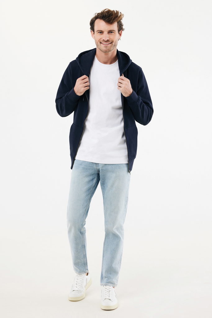 IQONIQ Abisko Sudadera Cremallera/Capucha Algodón Reciclado