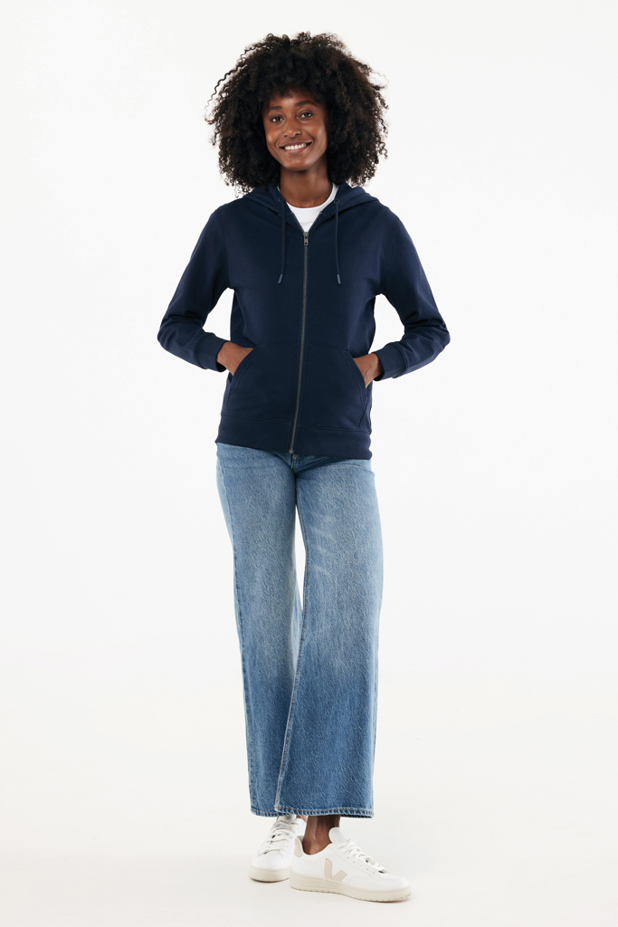 IQONIQ Abisko Sudadera Cremallera/Capucha Algodón Reciclado